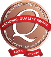 National Quality Award — American Health Care Association / National Center for Assisted Living, 2025 Bronze